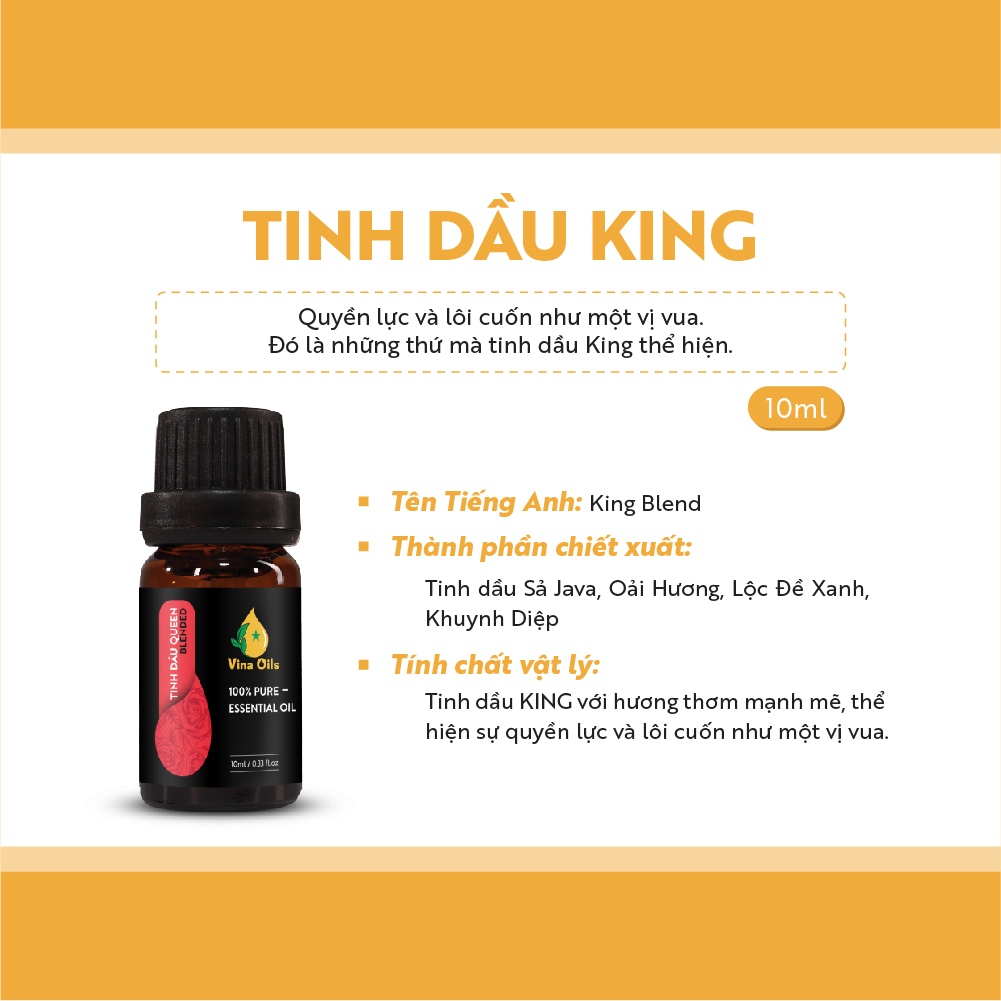Tinh dầu King 10ML (1 thùng)